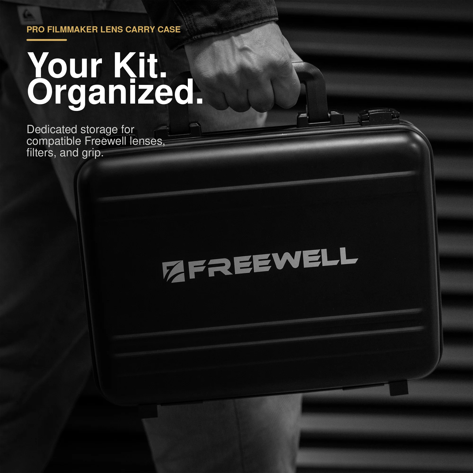 Freewell Pro Filmmaker Objektiv-Tragetasche – Detail 1