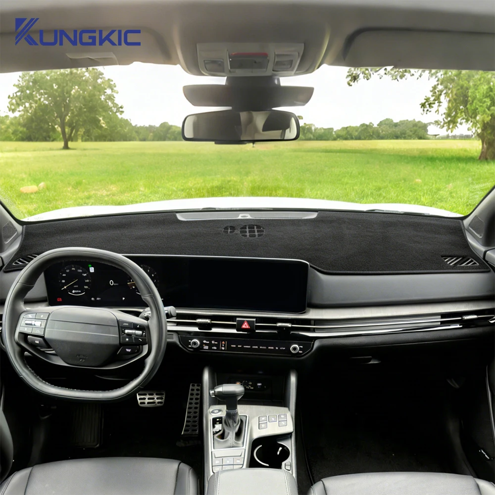 

Коврик на приборную панель для Kia Sportage 2026 (левый руль), солнцезащитный, из полиэстера, с нескользящим основанием, аксессуар для интерьера автомобиля