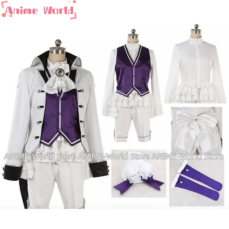 《Custom size》Anime Promise Of Wizard Snow 1st Anniversary Cosplay Costume