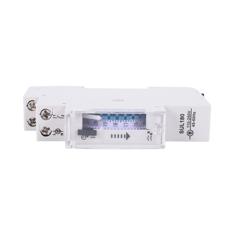 Digital Programável Din Rail Timer, Time Switch, Relé Analysis Instruments, Novo, Sul180a, 15 minutos, 24 horas