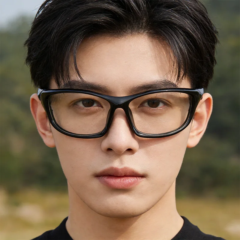Schutzbrille für Damen und Herren, einfache Schutzbrille für Outdoor-Aktivitäten, Reiten, Skifahren, klar, Anti-Strahlungsfilter