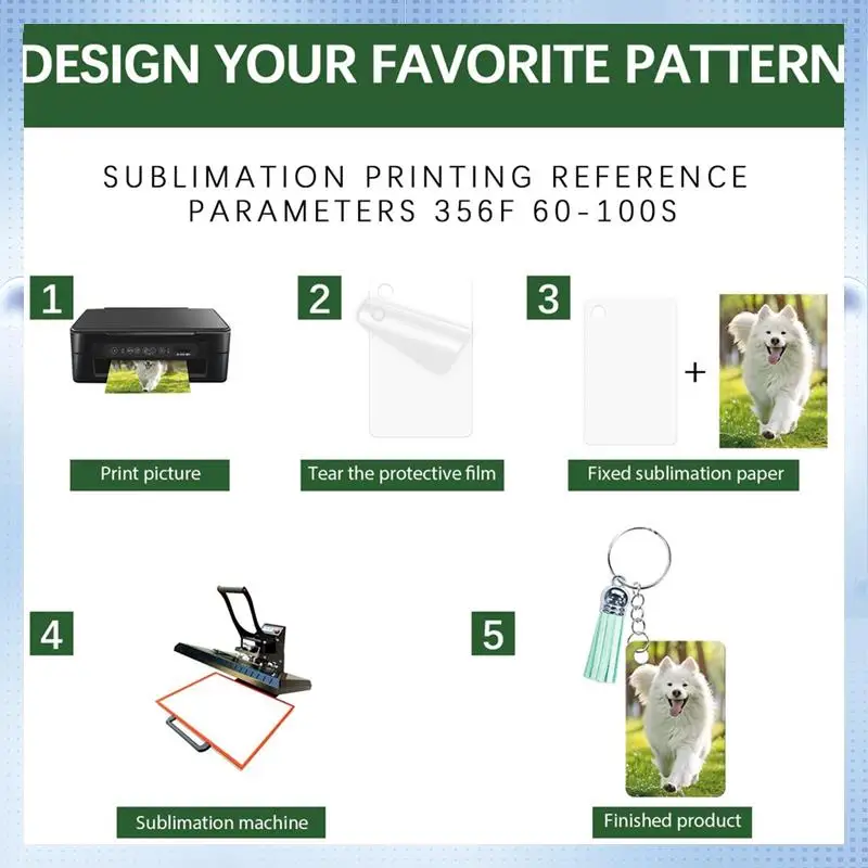 

AD-160 Pcs Metal Sublimation Keychain Blanks Bulk Set With Rectangle Sublimation Blanks Tassels Keychai For DIY