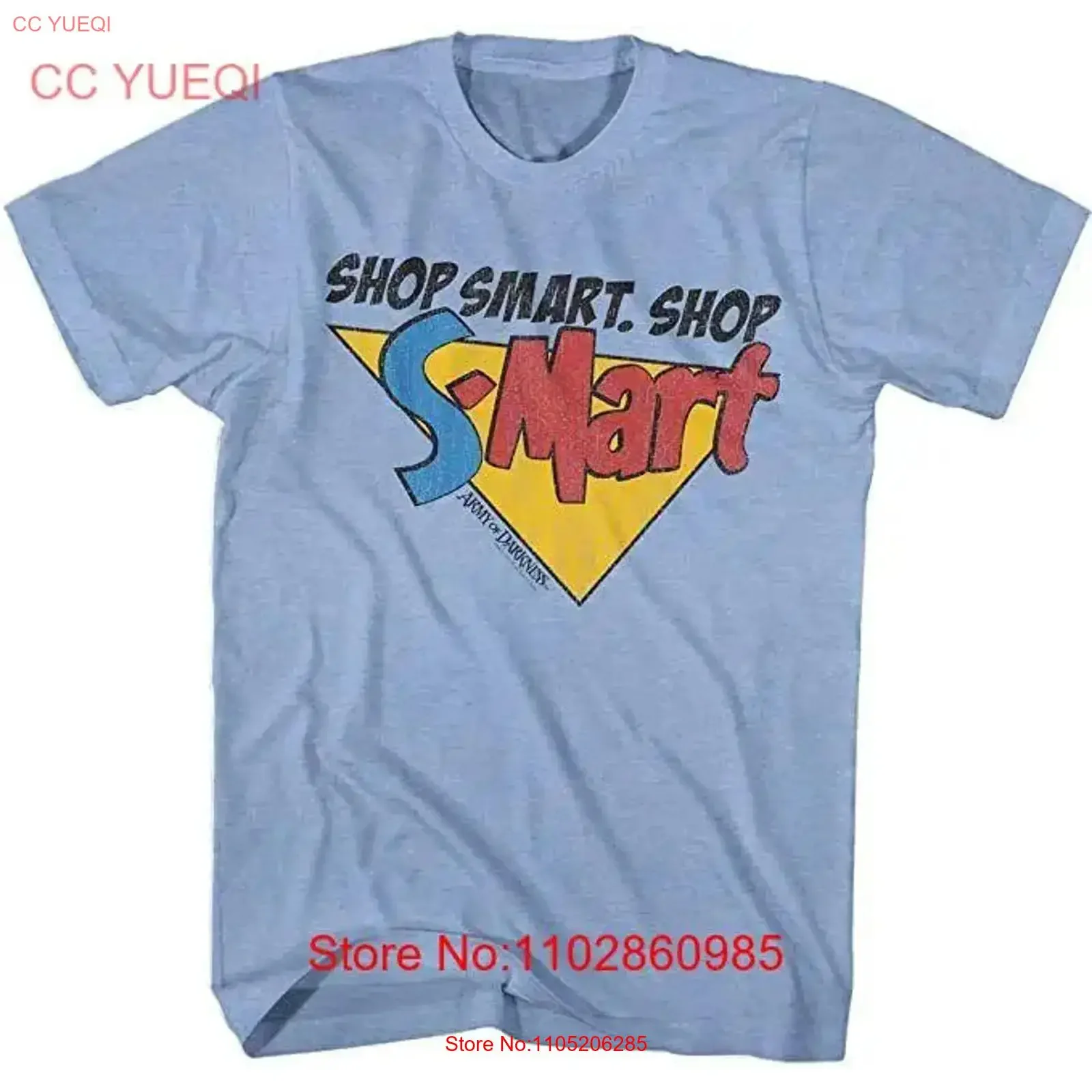Футболка Movie Shop Smart Army of Darkness S Mart Comedy Horror Evil Брюс Кэмпбелл винтажная стираная удобная