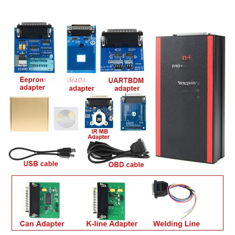 Для 2024 IPROG Pro V87 Полный набор программаторов ключей ЭБУ Iprog + Eeprom IMMO Автомобильная подушка безопасности Сброс приборной панели Километр DIGIPROG 3 Carprog