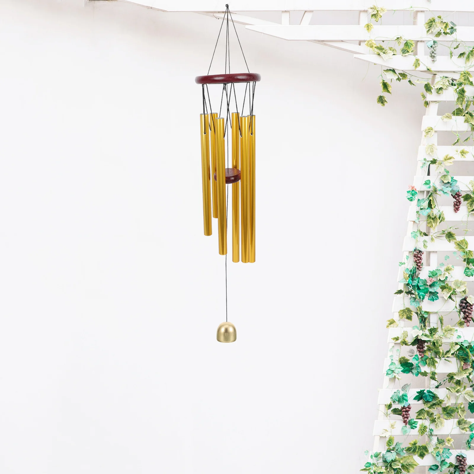 

20Pcs Bell Hanging Small Polished Wind Chimes for Home Garden Door Hanging Wind Chime Mini Bell Pendant Keychain Decor