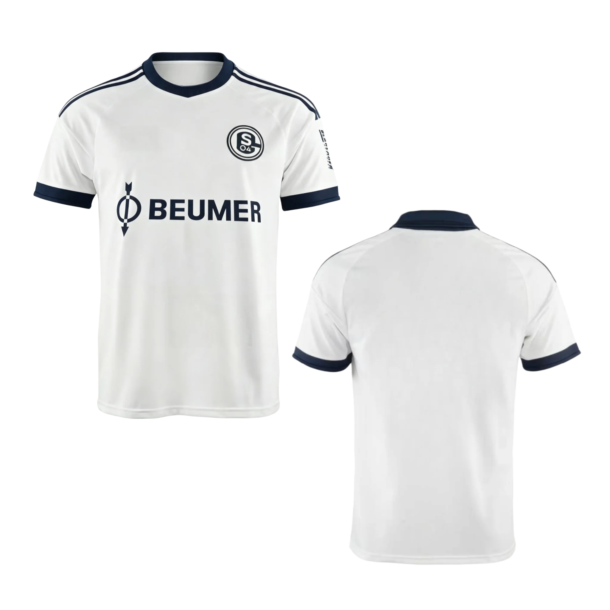 26/27 Saison Schalke Vintage Fußballtrikot, Eltern-Kind Sommer 04 Bestseller Trainings-Atmungsaktives Schnelltrocknendes Sweatshirt – Detail 9
