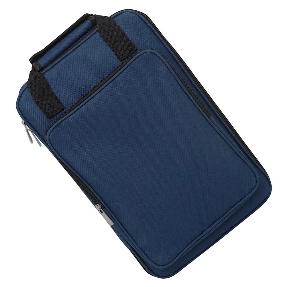 Drumstick Bag Large Capacity Oxford Cloth Portable Storage Pouch For Mallets Brushes Keys Phones Teaching Materials