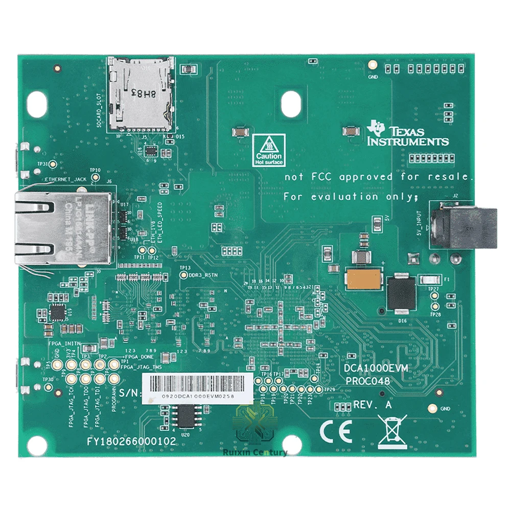 FOR TI DCA1000EVM IWR1642 AWR1843 IWR1443 AWR6843 AWR2243 AWR2944 76-81GHz FMCW mmWave Radar Sensor Evaluation Board with DSPMCU