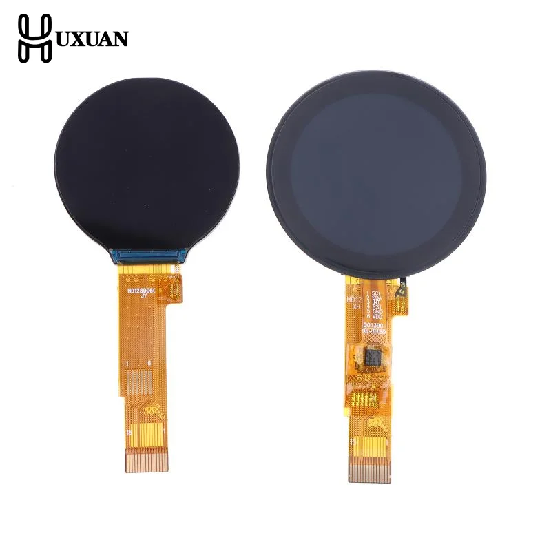 IPS 1.28 Inch 15PIN SPI 262K TFT LCD Capacitive Touch Round Screen GC9A01 Controller CST816D Touch IC 240(RGB)*240