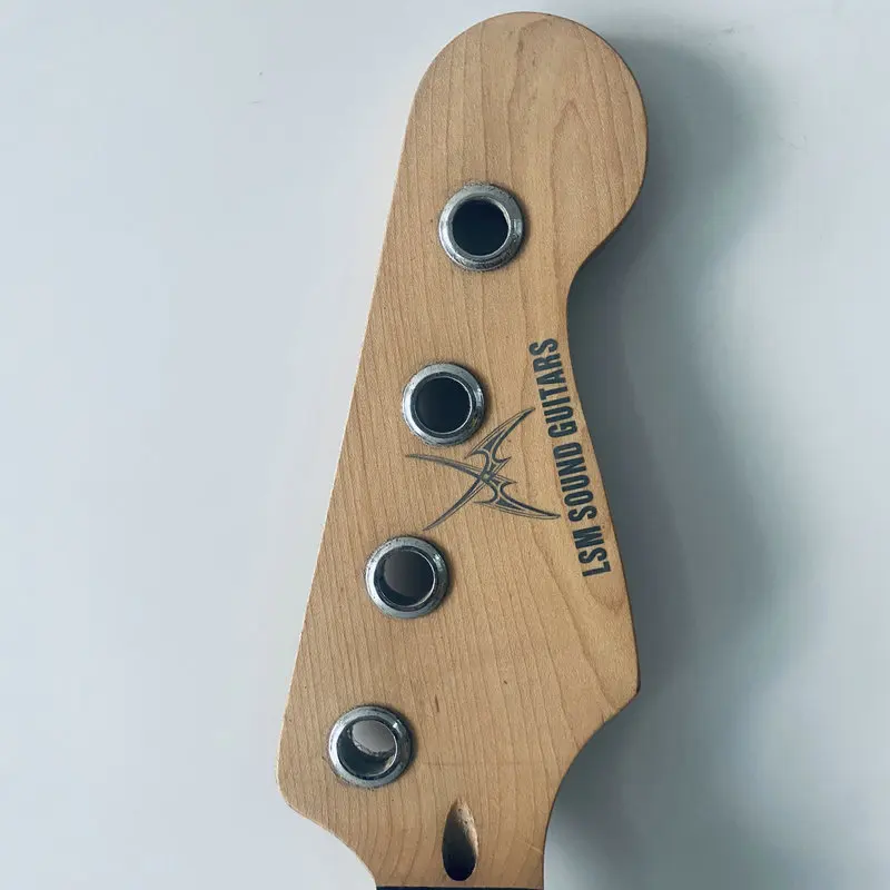 FN265 Mini Electric Bass Custom Order Short Scales Length 4 String Bass Neck Maple+Rosewood DIY Replace Guitar Parts