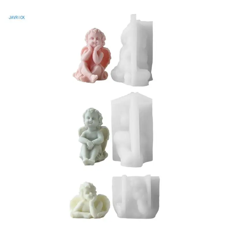 

DIY Crafts Moulds Angel Shape Silicone Material for Hand-Making Candle Soap