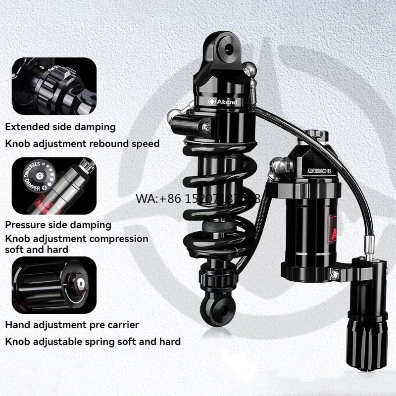 

Амортизатор AKcnd TV4pro со средним креплением и расстоянием монтажного отверстия 240 мм, новый для общих мотоциклов