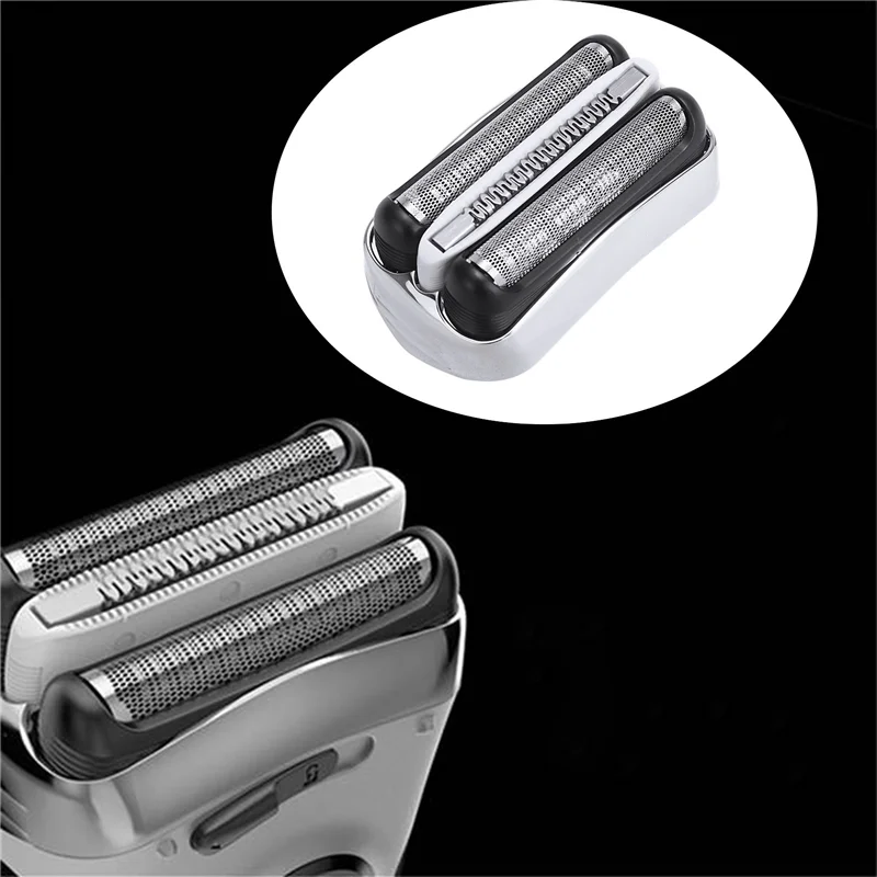 HIM-4X 32S Rasierer Ersatzkopf Messer Netzmembran für Braun Serie 3 Elektrorasierer 301S 310S 320S 3000S 3020S 3030S