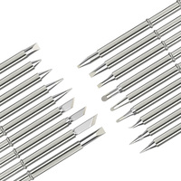 T12 K Series Soldering Solder Iron Tips T12-KL KF KR KU Series Iron Tip for Hakko FX951 STC AND OLED Electric Soldering Iron