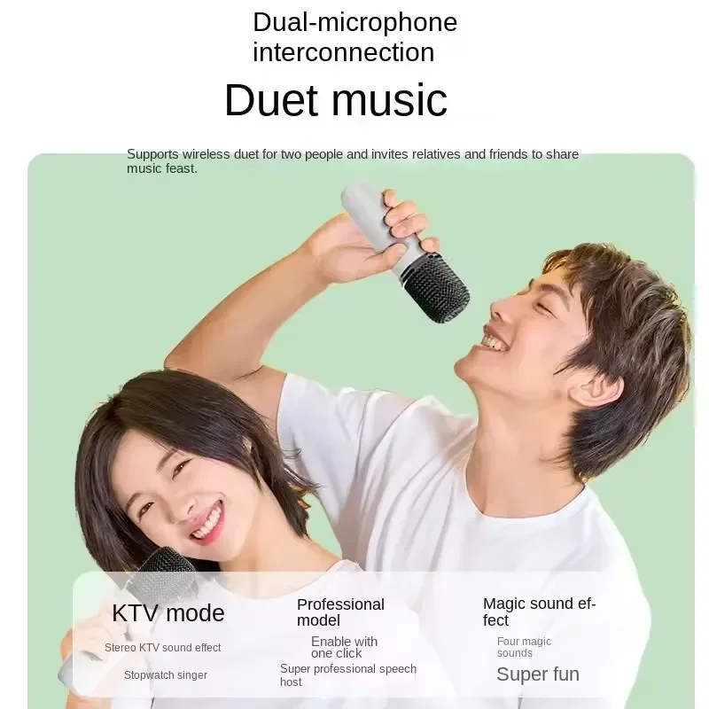 

2024 New Mini Portable Bluetooth Speaker Wireless Karaoke Family Ktv Outdoor Portable Karaoke Speaker Factory Direct Speaker