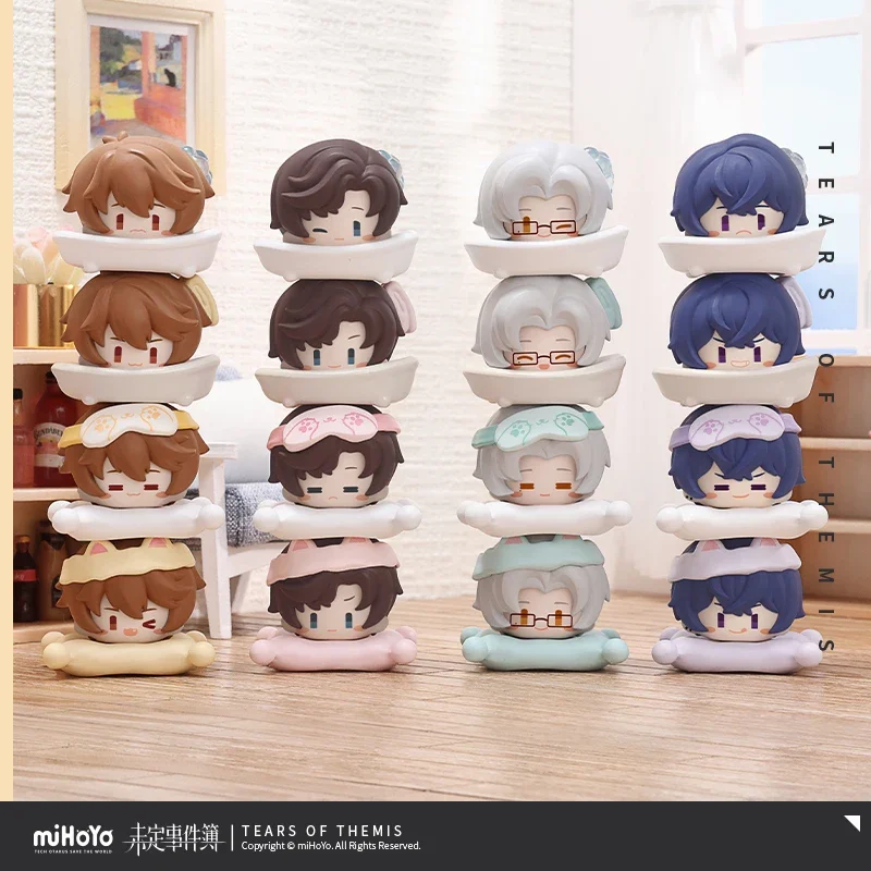 

Honkai Star Rail Blind bag Q-version stacked Toys miHoYo Genuine Kawaii Desktop Ornament Gifts