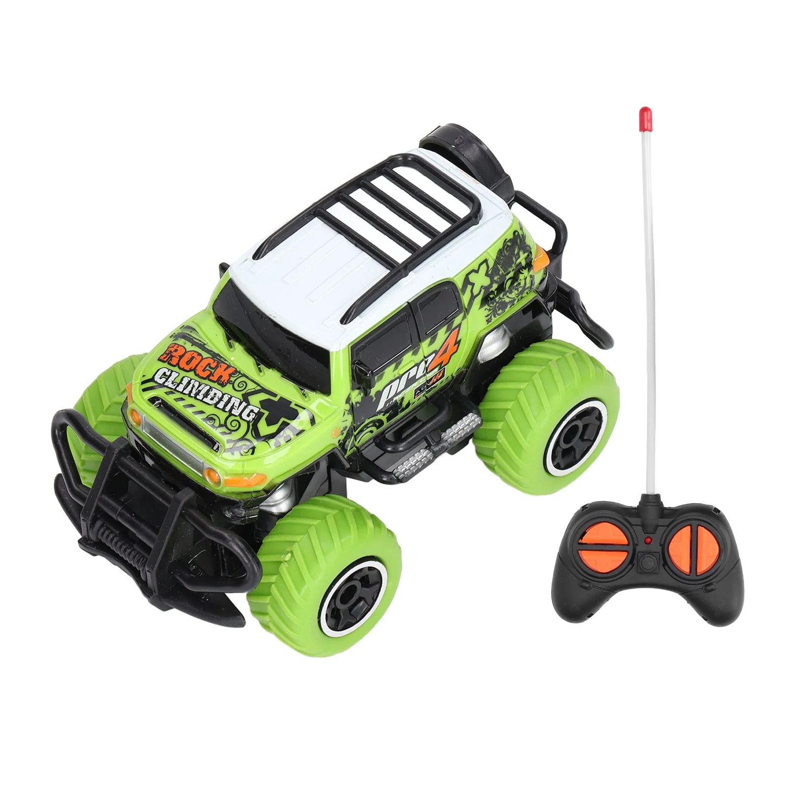 1:43 RC Mini Car Scrawl Cute Appearance Strong Friction Portable Off Road Remote Control Car
