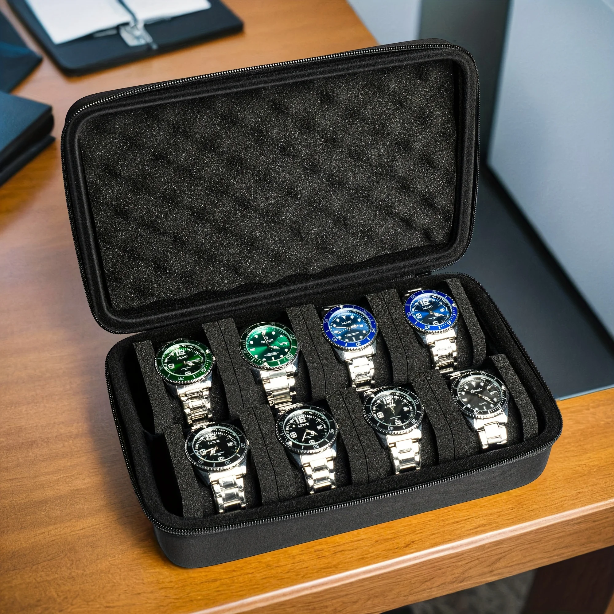 กล่องเก็บนาฬิกา 8 ช่อง/กล่องเก - Smartwatch Id บทวิจารณ์และราคา