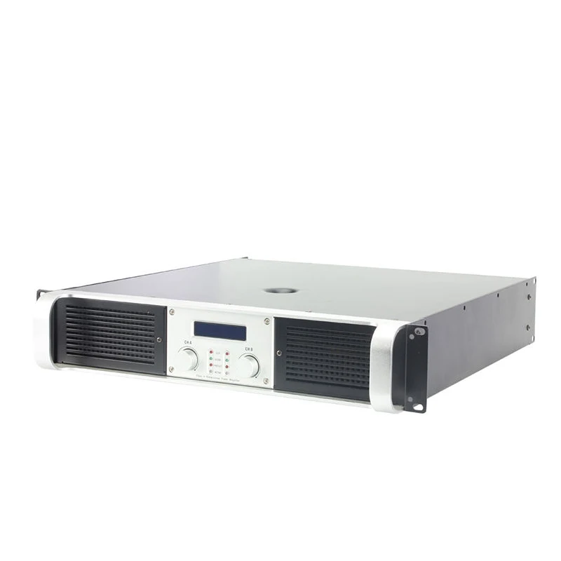 High Quality Power Amplifier MK7200 500W 2 Channels Professional Power Amplifier Display Screen Sound Stage