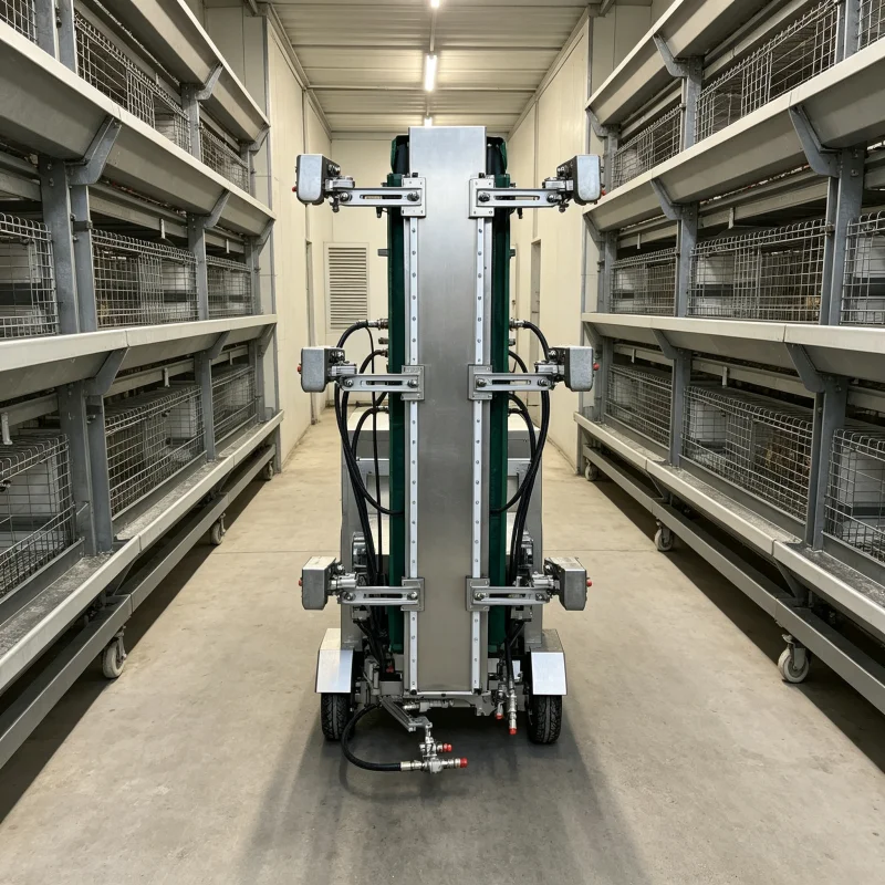 Factory Wholesale Labor Cost Reduction Chicken Coop Cleaning Robot For Poultry Farms Reliable Manufacturer Direct Sale