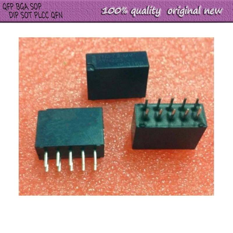 New 2PCS/LOT  TN2-12V  TN2-12  ATN203 12VDC 1A  DIP-10