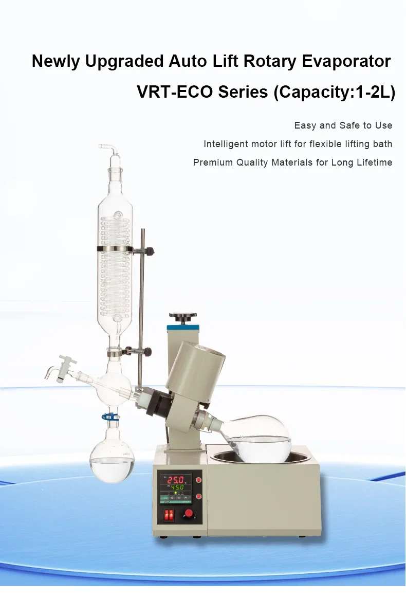 1L 2L Small Laboratory Mini Rotary Evaporator  Rotatory Evaporator