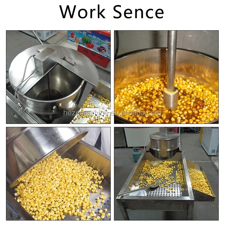 

Professional Hot Sale Electric Popcorn Maker Machine Industrial Popcorn Machine Price