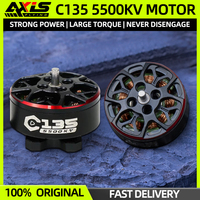 4PCS AXISFLYING C135 5500KV Brushless Motor 1305 1303.5 4S For RC FPV 2.5inch Cinewhoop 3inch Toothpick Drone Quadcopter