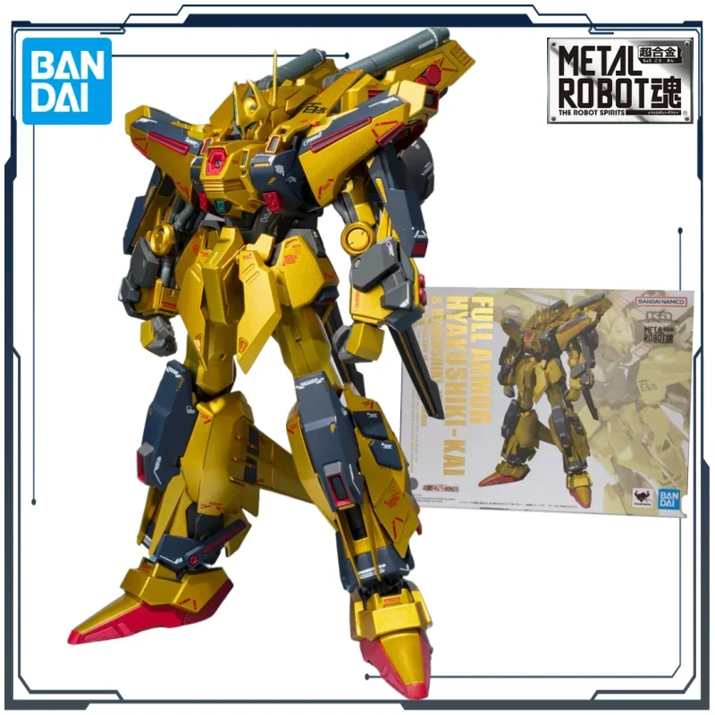 BANDAI Original ROBOT DE METAL SPIRITS (Ka Signature) <SIDE MS> ARMOR COMPLETO HYAKUSHIKIKAI Mech Producto Figura Juguetes para niños Regalos