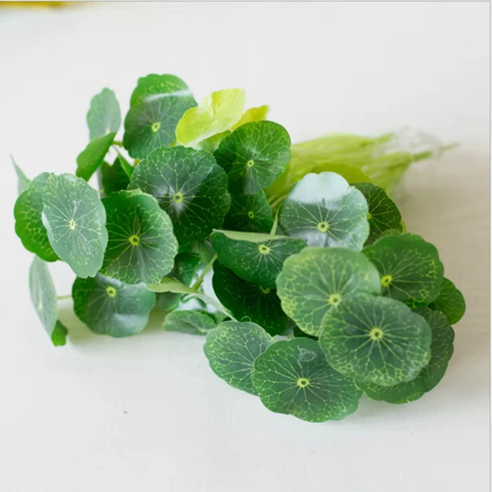 

Artificial Plants Lotus Leaf Potting Materials Festival Home Bedroom Decor Household Products Outdoor Yard Garden Plants Bonsai