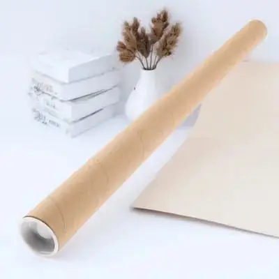 

Sturdy Reusable Poster Tube Round Design Prevents Bending Ideal for Paintings Drawings Prints Maps Shipping Storage
