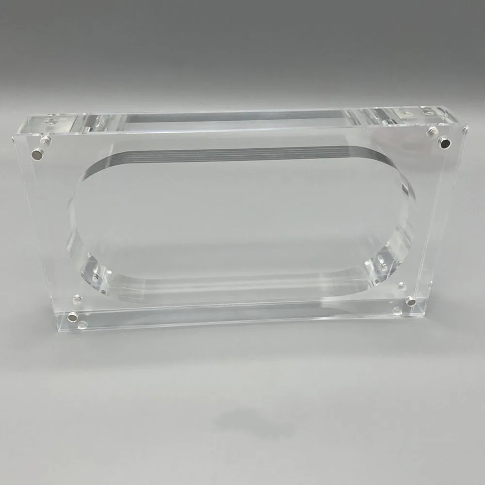 High transparency acrylic Display Case Box For PSV 1000 Game Shell storage box with magnetic cover Clear Protector