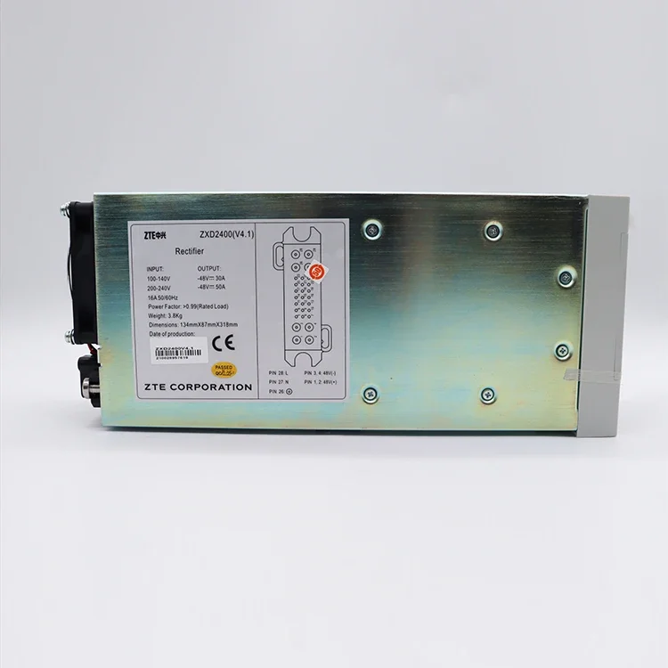 Imagem -04 - Comunicação Power Telecom Supply Unit Retificador Módulo Produtos Exclusivos para Vender Novo para Zte Zxd2400 dc Output 48v 2400w