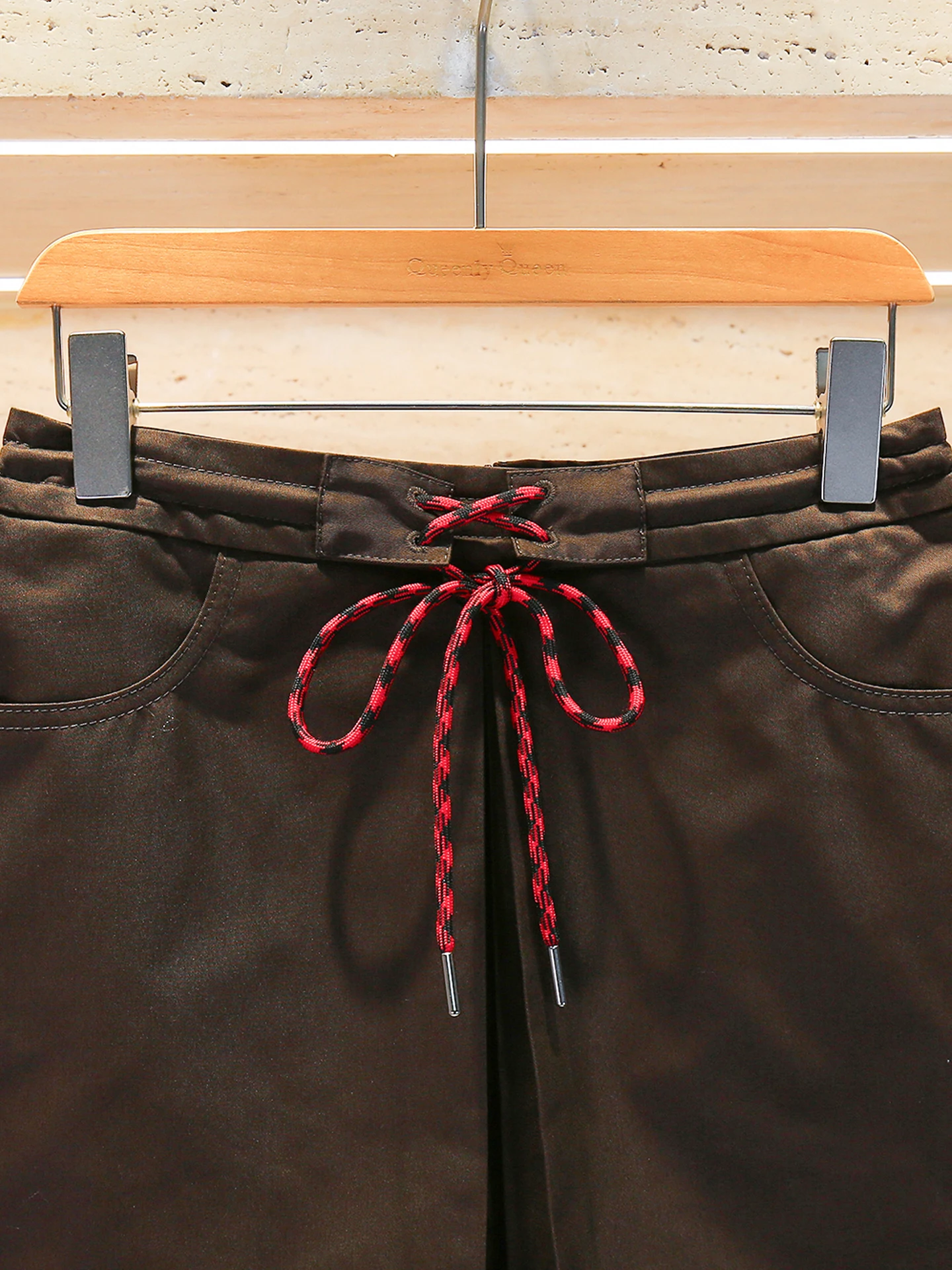 Hohe Taille Dstring ort Casual Vielseitige frauen Rock Hosen Hohe Taille Sommer Neue Ankunft Einfache Pendeln Sle