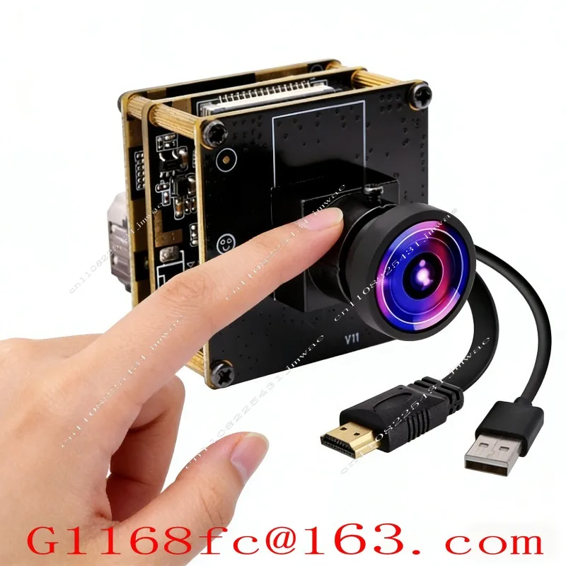 4K High Definition MI USB Camera Module 30fps 415 H.265 2X Digital Zoom Mini USB Video Webcam with 120 Degree Lens,