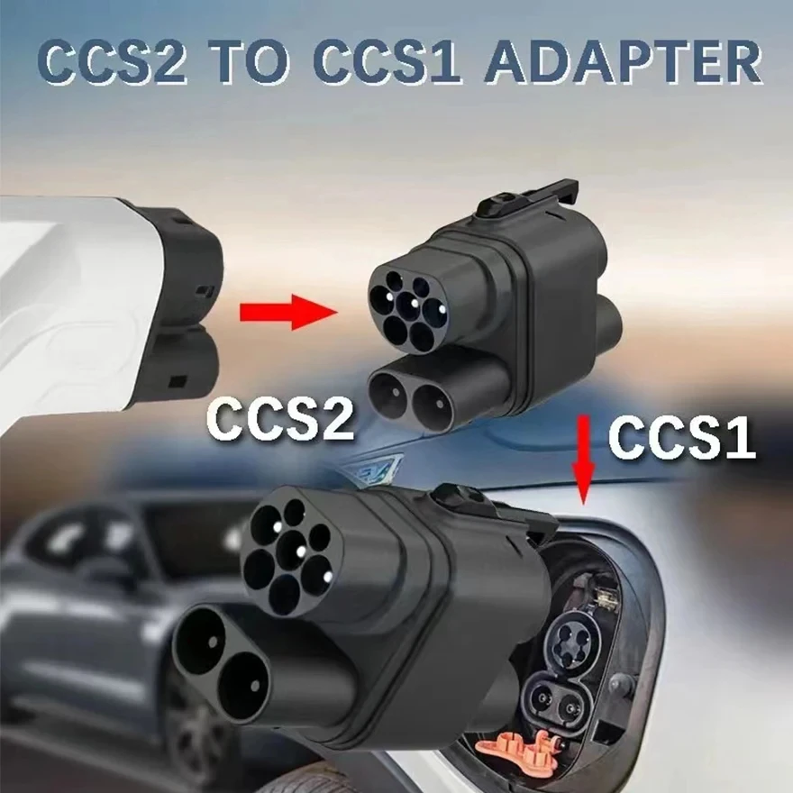 CCS2 to CCS1 adapter European standard to American standard adapter new energy vehicle adapter 200KW