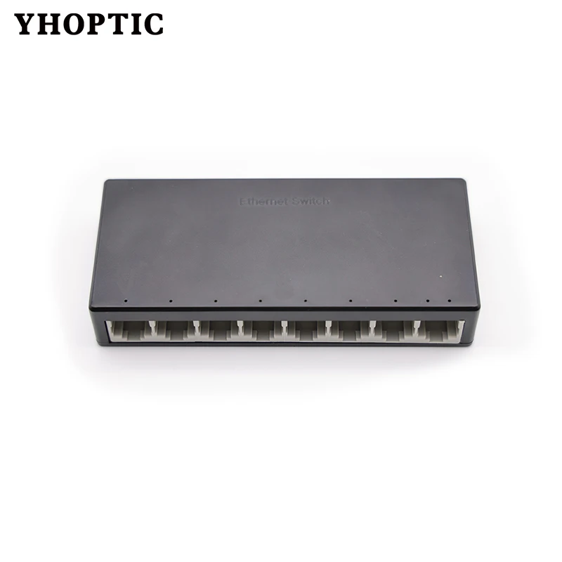 5 Ports/8 Ports 100Mbps RJ45 Fast Network Switch Ethernet Smart Switcher Hub with EU/US Adapter Mini Network Switch