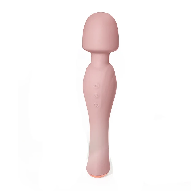 Wosilicone Smooth AV Wand Magic Girl Wand Massager Portable Sex Toys for Women Clitoris Nipple Stimulation Vibrator