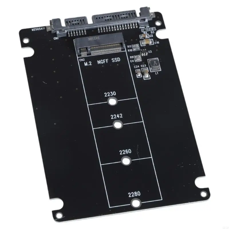4X7E naar M.2 B NVMe-adapterkaart Ondersteunt B SSD's