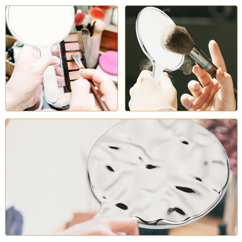 Handheld Vanity Mirror Vanity Hand Mirror Makeup Mirror Decorative Mirror