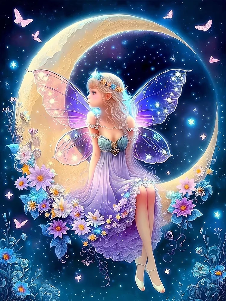 

Пазлы Moon Girl 500/1000/1200/2000 элементов: семейные игры для игровой комнаты, спальни, подарки, декор для дома