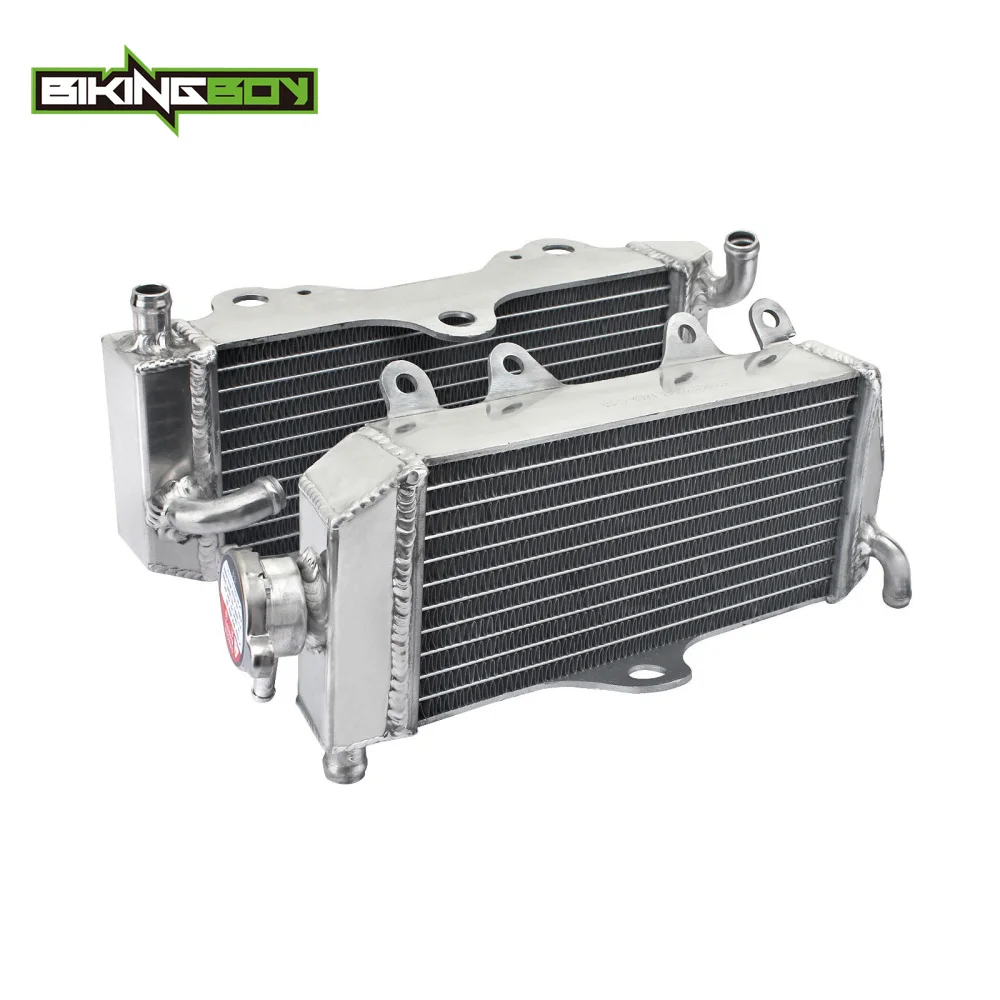 BIKINGBOY Radiator Engine Cooling For YZ125 YZ250 96-23 10 WR125 96-04 WR250 96-01 YZ250X 16 17 18 19 20 21 22 23 Water Cooler