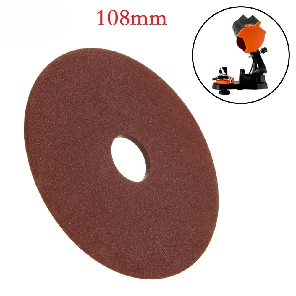 2pcs Grinding Wheel Disc Pad Grinding Discs For Chainsaw Sharpener Grinder 3/8inch & 404 Chain Polishing Power Tool Accessories