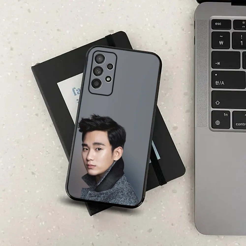 Korean actor K-Kim Soo H-Hyun Phone Case For Samsung S24,S21,S22,S23,S30,Ultra,S20,Plus,Fe,Lite,Note,10,9,5G Black Soft Cover