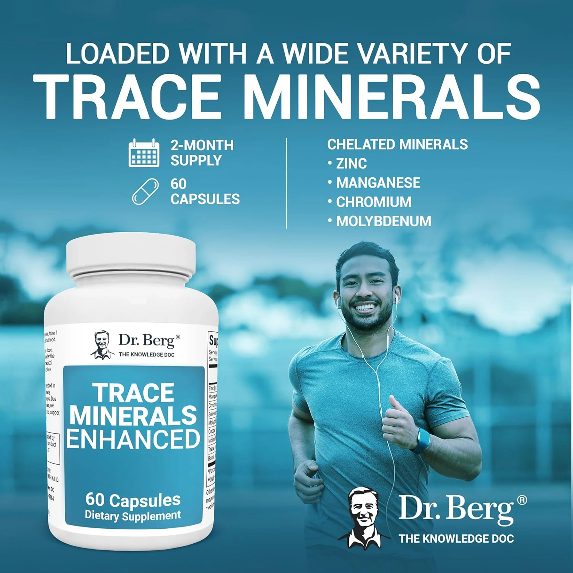 

Улучшенный комплекс Trace Minerals — многоминеральная добавка для поддержки метаболизма, функции клеток и энерго производства.