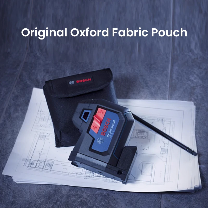 Bosch GPL Laser Level 3 Line 5 Line Green Light Dotting Instrument High Precision Automatic Leveling IP65 Dustproof Waterproof