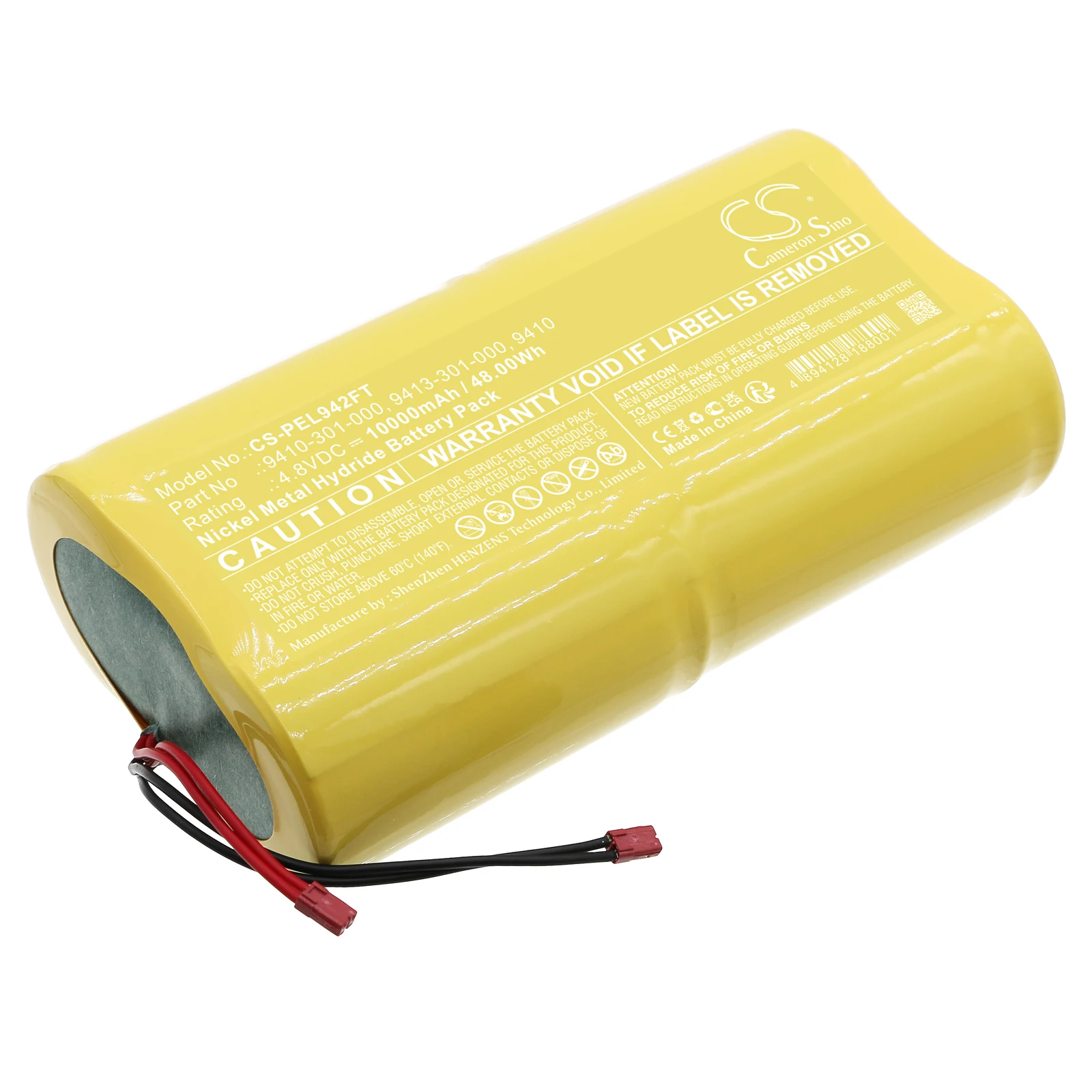 

Сменный аккумулятор CS для Pelican 9410, 9419 9410, 9410-301-000, 9413-301-000 10000 мАч / 48,00