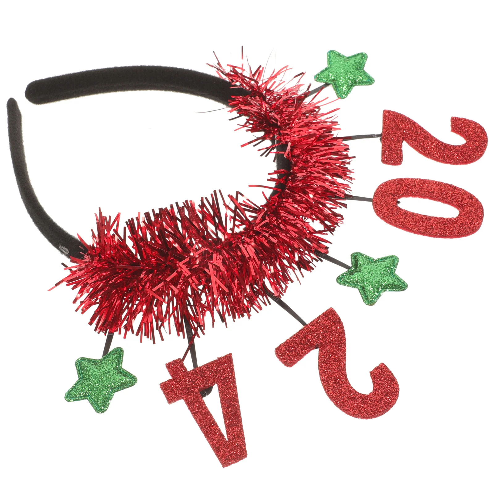 

2024 New Year Party Headband Sturdy Holiday Hair Band for Adults Perfect Festival Accessory New Year Headbands
