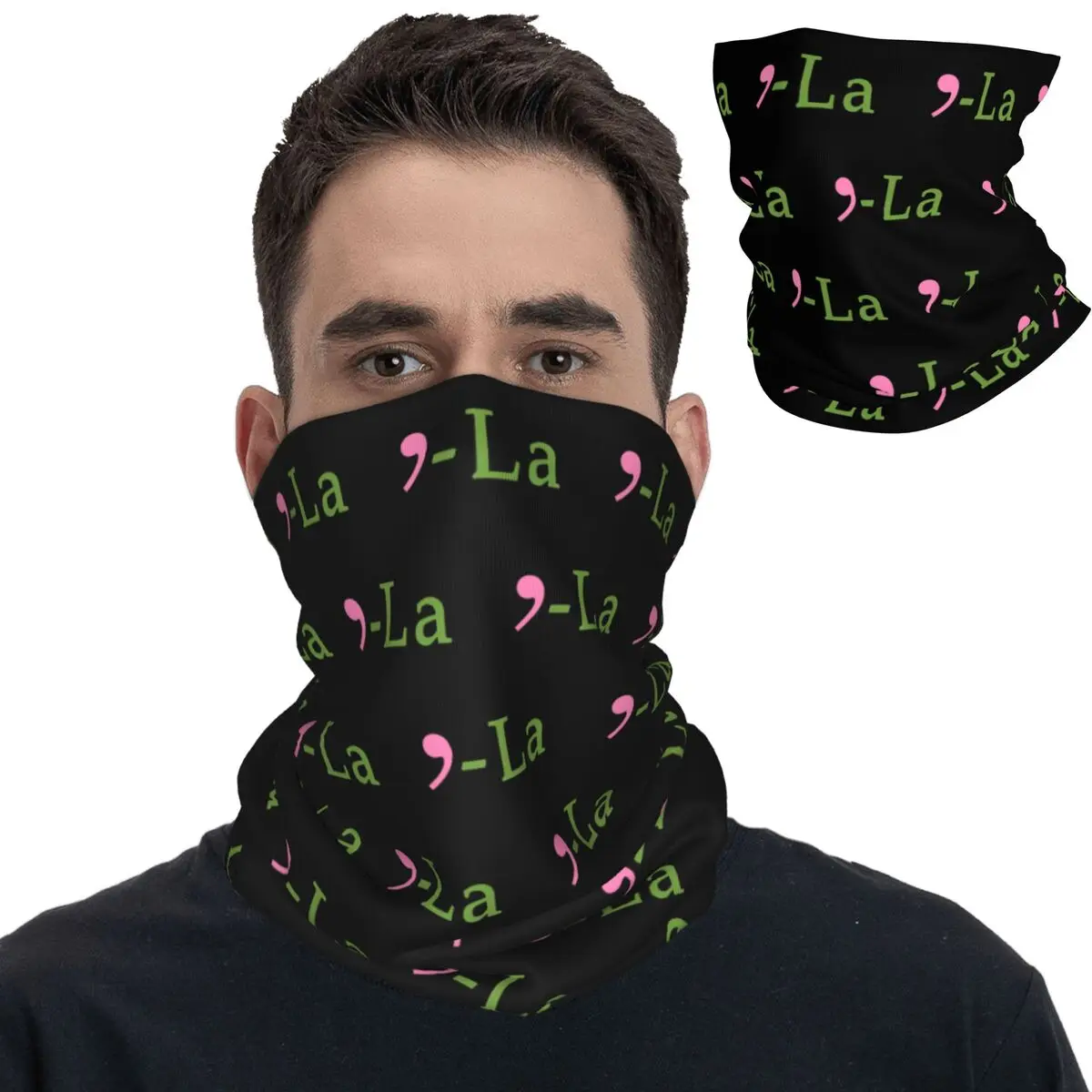 Comma La Kamala Bandana Neck Cover Printed Kamala Harris Balaclavas Mask Scarf Multifunctional Headband for Men Women Adult