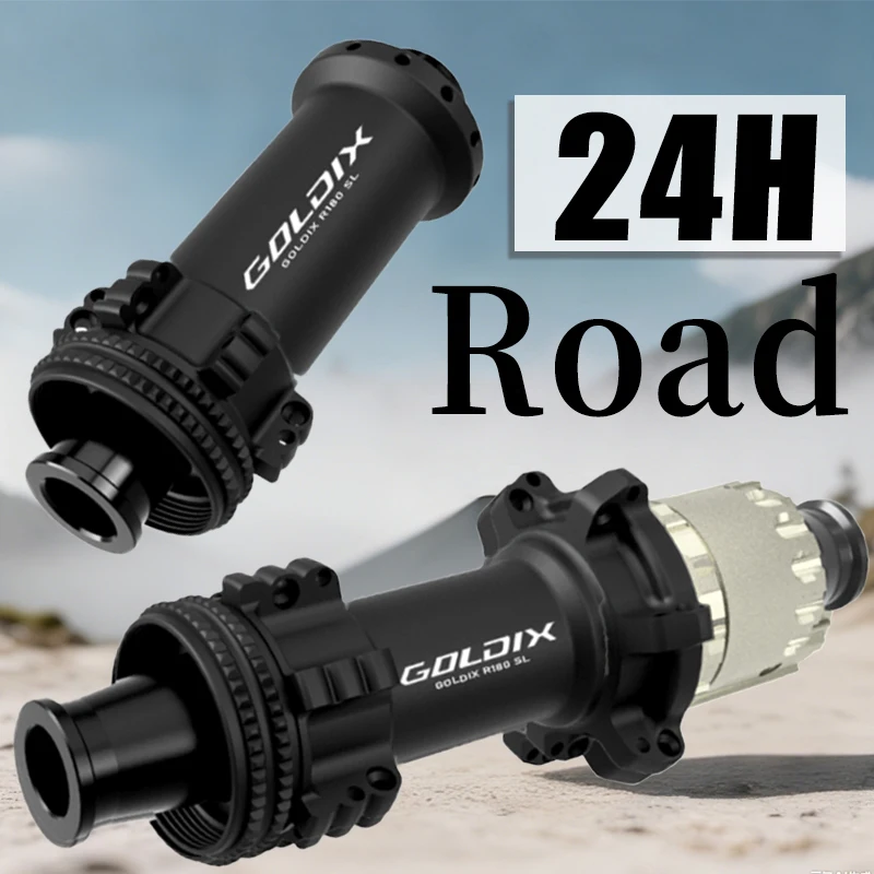 goldix-180-mozzo-da-strada-a-24-fori-passeggini-anteriori-posteriori-36t-thunder-masses-noisy-k7-cube-ghia-bike-thunder-masses-xdr-12x142